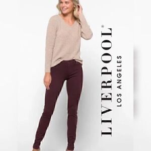 Liverpool Womens Jaqueline Stretch Skinny Pants